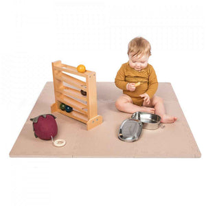 Schaumstoffmatte 100x100cm – Hellbraun