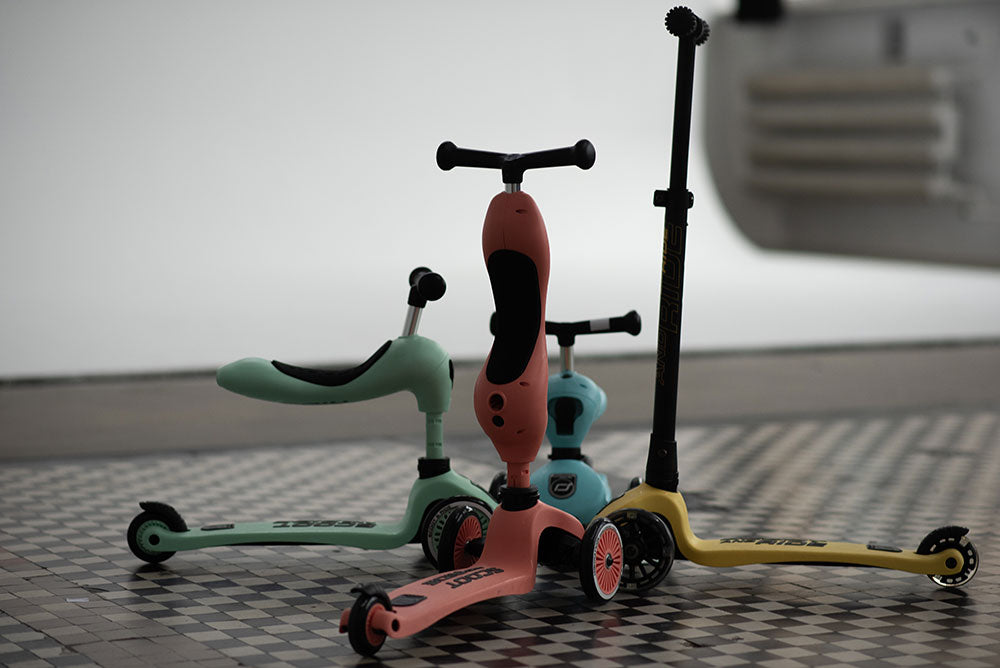 Laufrad und Fahrrad 2in1 Highwaykick  1-5 Jahre - Peach - Tublu.de