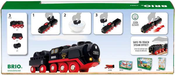 Batteriebetriebene Dampflokomotive