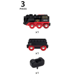 Batteriebetriebene Dampflokomotive