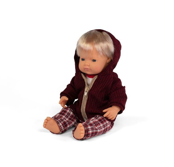 Set mit Hosen für kühle Tage Puppe 38 cm