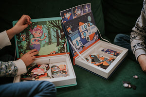 Magnetisches Puzzle Magnetibook – Märchenwelt