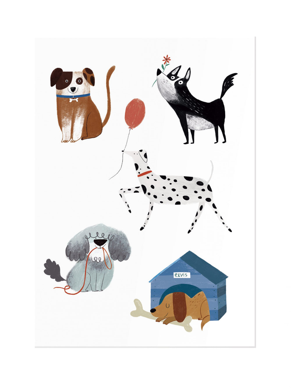 Tattoos für Kinder – Hunde