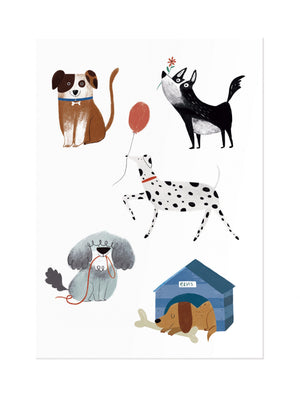 Tattoos für Kinder – Hunde