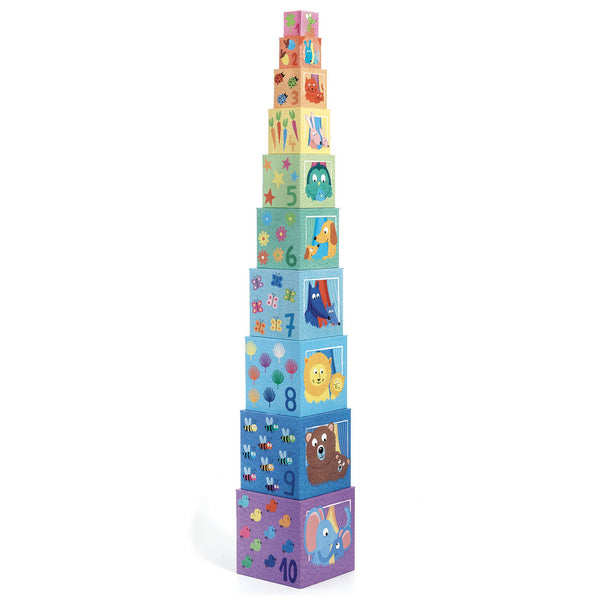 Pyramide Puzzle - Regenbogen