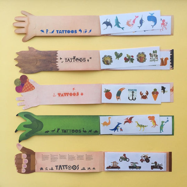 Tattoos für Kinder – Dinosaurier