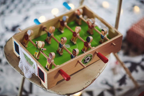 Mini-Tischfußball