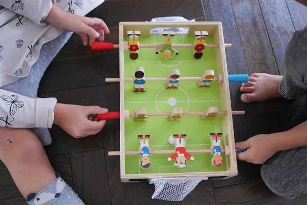 Mini-Tischfußball