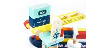 Holzkran für Kinder