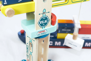 Holzkran für Kinder