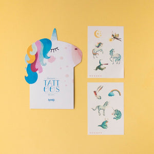 Tattoos für Kinder – Einhörner