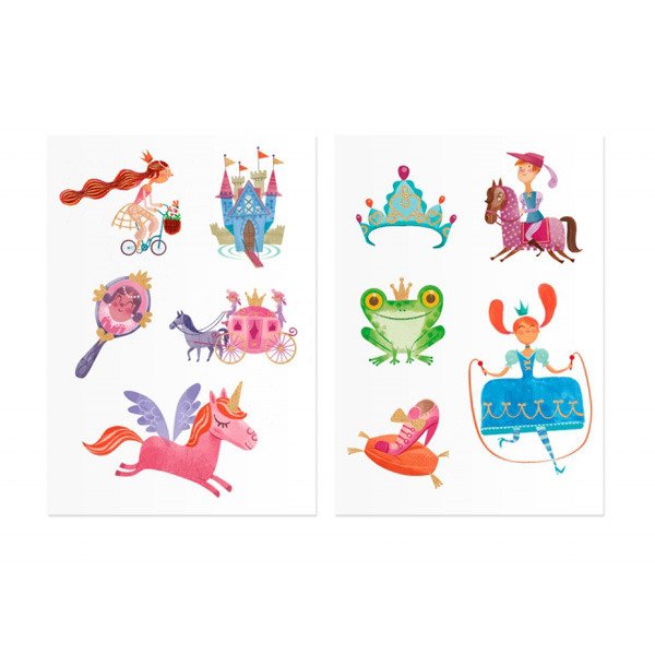 Tattoos für Kinder – Prinzessin
