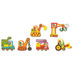 Bewegliches Puzzle Duo für die Kleinsten – Fahrzeuge