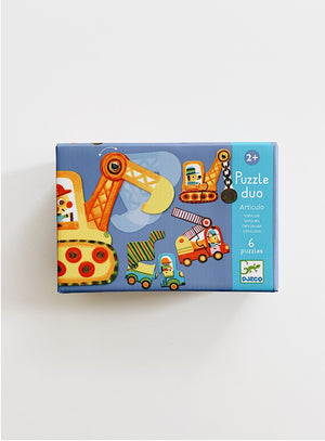 Bewegliches Puzzle Duo für die Kleinsten – Fahrzeuge