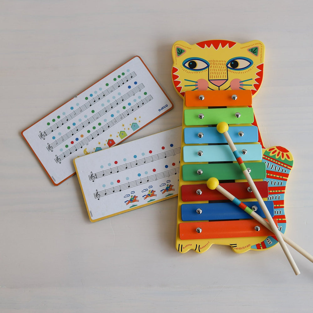 Holz-Zimbel  – Katze - Tublu.de