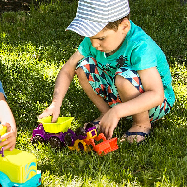 Set mit drei Mini-Fahrzeugen – Loaders & Floaters