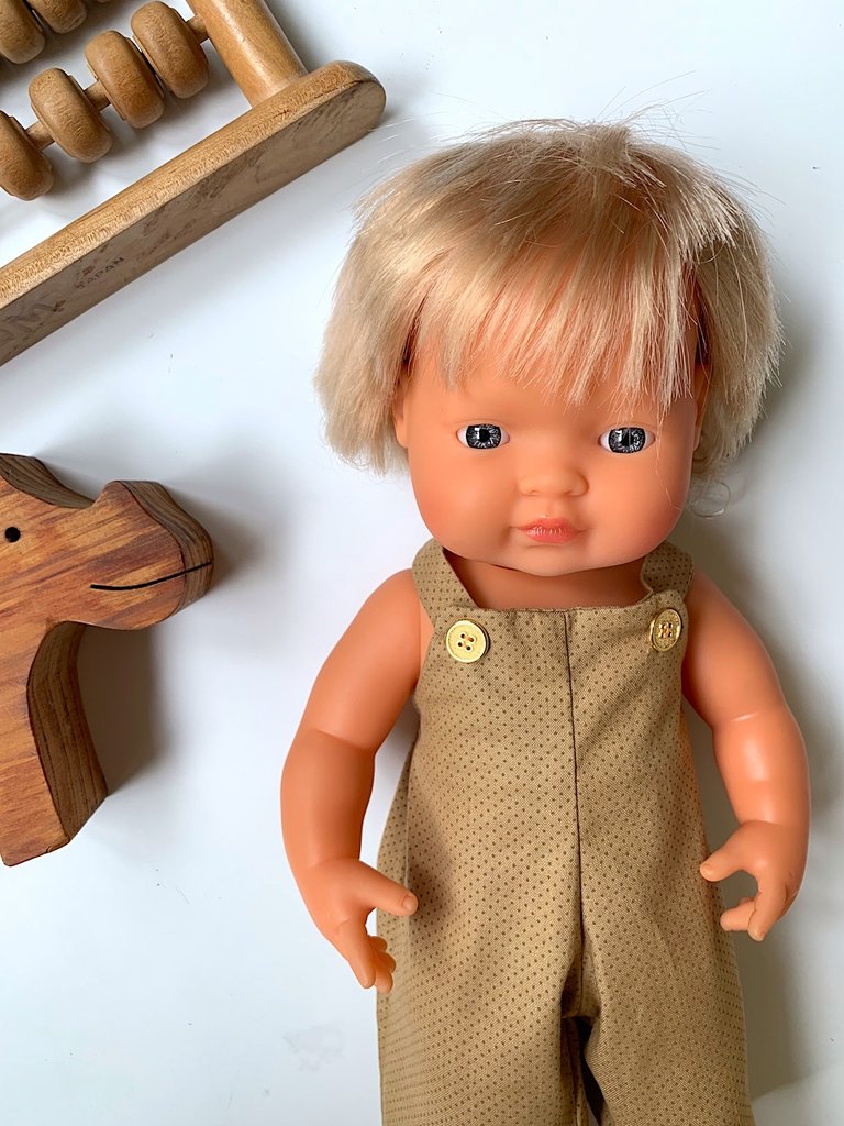 Puppe Junge - Europäer 38 cm