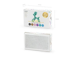 Modellierballons 130 cm – Glossy Mix mit Pumpe