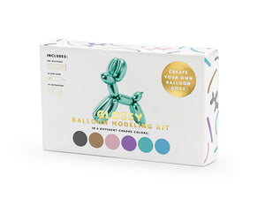 Modellierballons 130 cm – Glossy Mix mit Pumpe