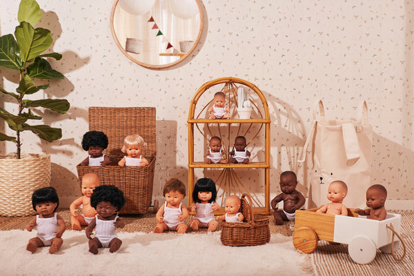 Puppe Mädchen – Afroamerikanerin 38 cm