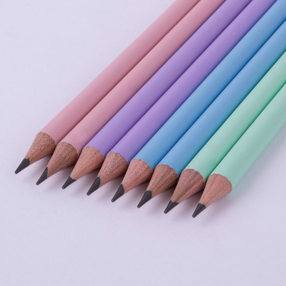 Bleistiftset mit Radiergummi Nordik Collection – 8 Stück - Tublu.de