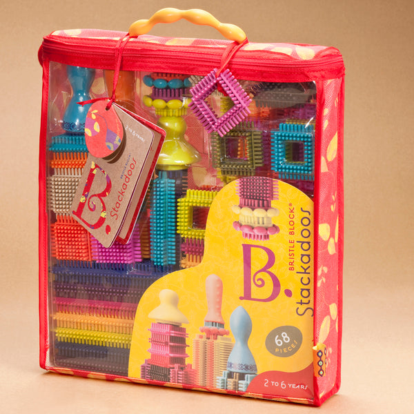 Stachelblöcke in einer Tasche – Bristle Block Stackadoos - Tublu.de