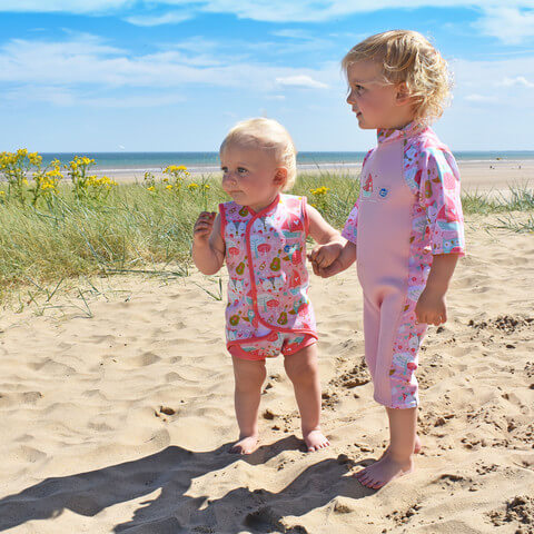 Neopren-Schwimmanzug UV Combie – 2-4 Jahre Wale