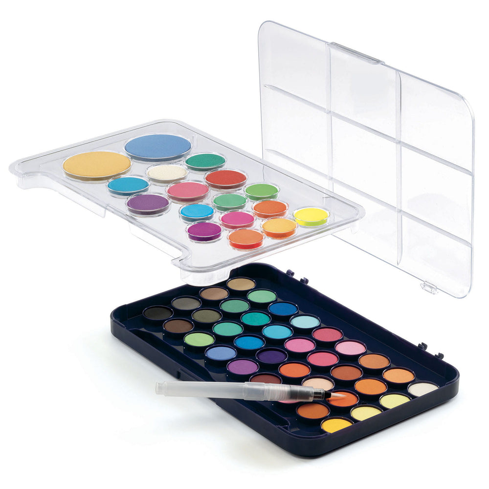 Malerpalette mit Gouachefarben  – 53 Farben - Tublu.de