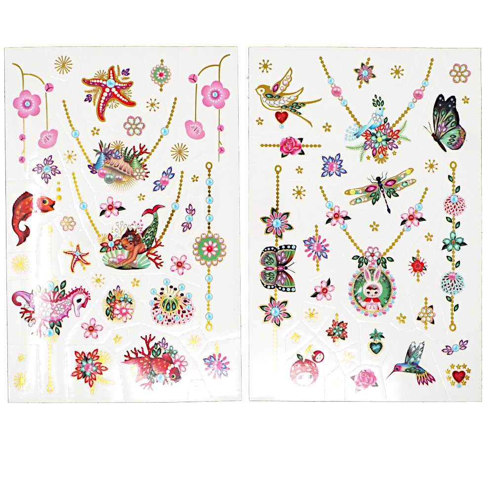 Metallic-Tattoos – Fionas Juwelen - Tublu.de