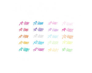 Duftende Mini-Gelstifte – glitzernd, neon & pastell