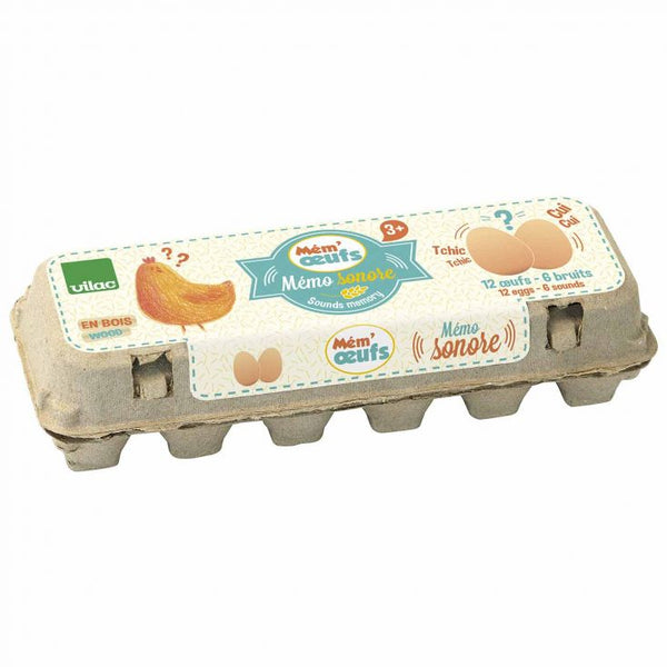 Audio-MEMO-Spiel – Eier 2x6 Teile