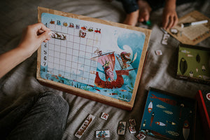 Magnetisches Spiel Schiffe
