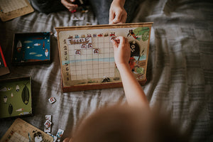 Magnetisches Spiel Schiffe