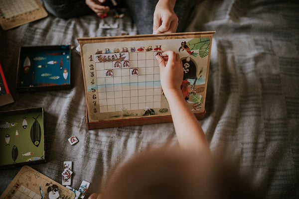 Magnetisches Spiel Schiffe