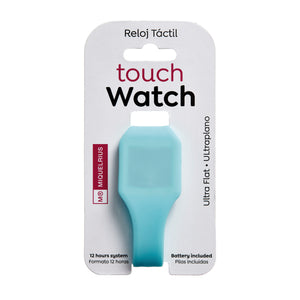 Digitale Silikon-Armbanduhr – Blau