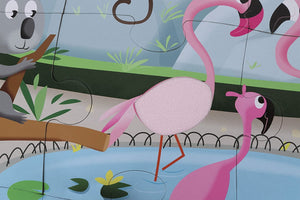 Sinnes-Puzzle – Ausflug in den Zoo