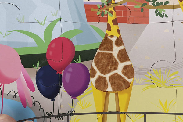 Sinnes-Puzzle – Ausflug in den Zoo