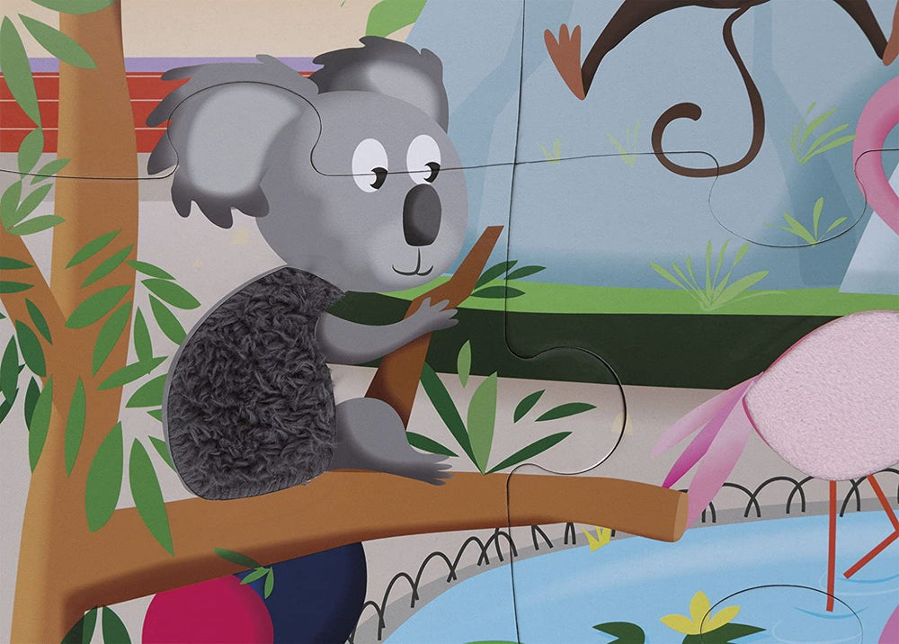 Sinnes-Puzzle – Ausflug in den Zoo