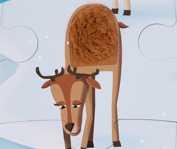 Puzzle sensoryczne Janod - Lodowa kraina - Tublu.de