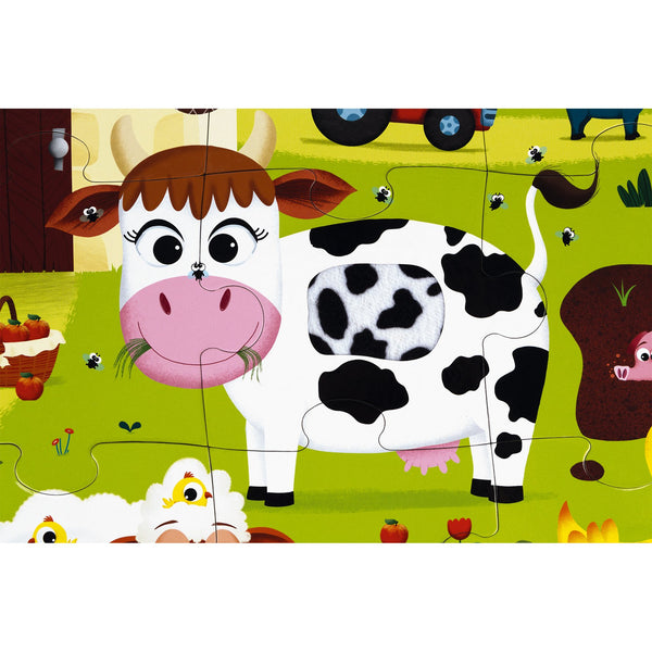 Sinnes-Puzzle – Bauernhof