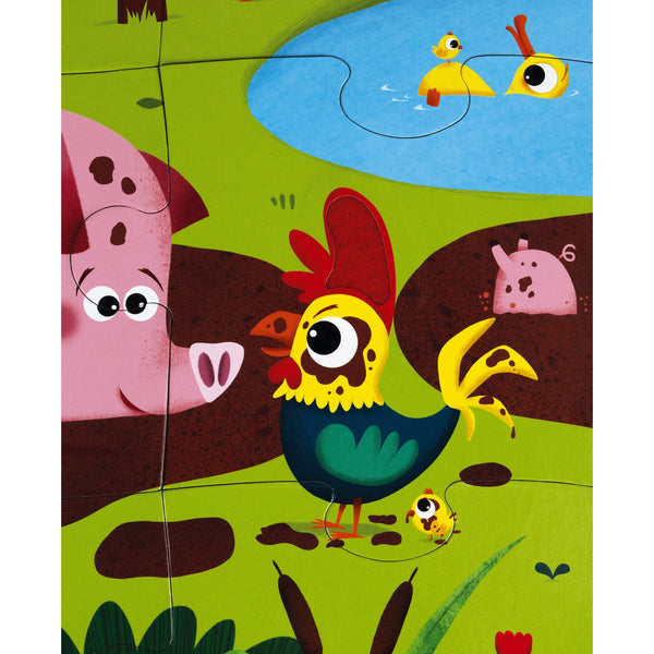 Sinnes-Puzzle – Bauernhof