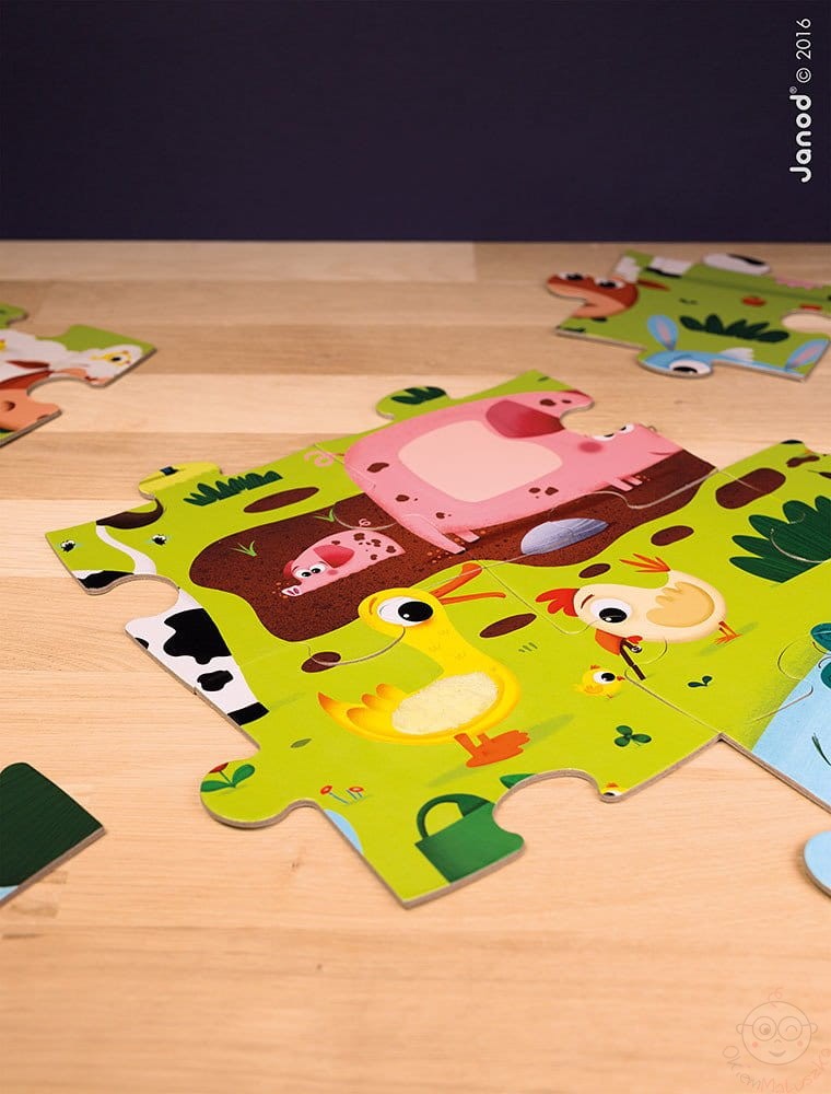 Sinnes-Puzzle – Bauernhof
