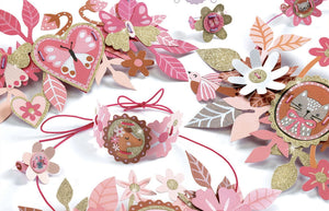 Zrób to sam biżuteria Djeco - Brokat medaliony - Tublu.de