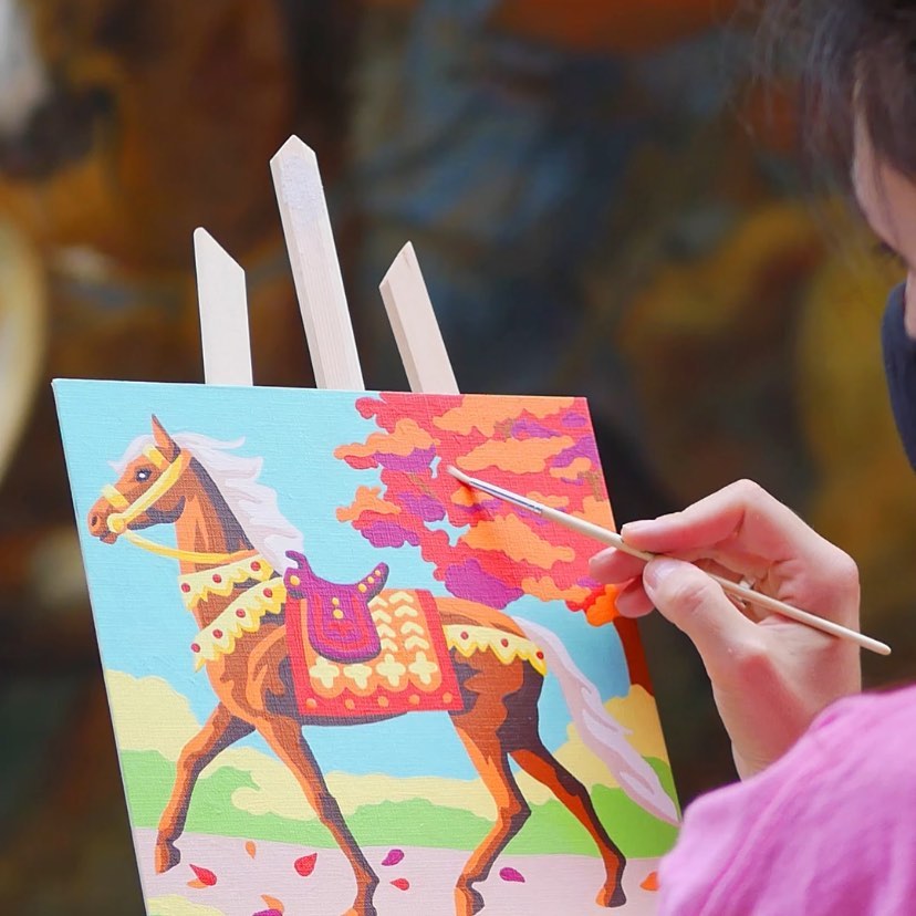 Colorizzy Mal-Set – Pferde