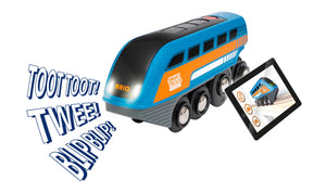 Lokomotive mit Smart Tech-Aufnahmegerät