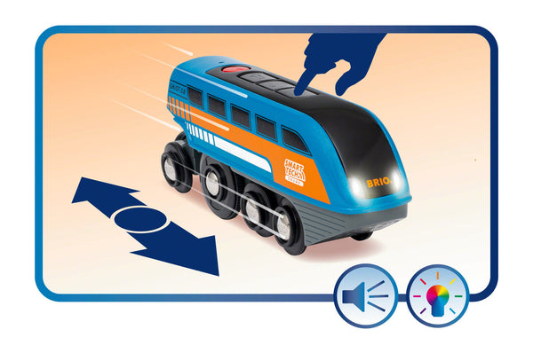 Lokomotive mit Smart Tech-Aufnahmegerät