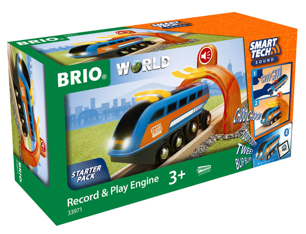 Lokomotive mit Smart Tech-Aufnahmegerät