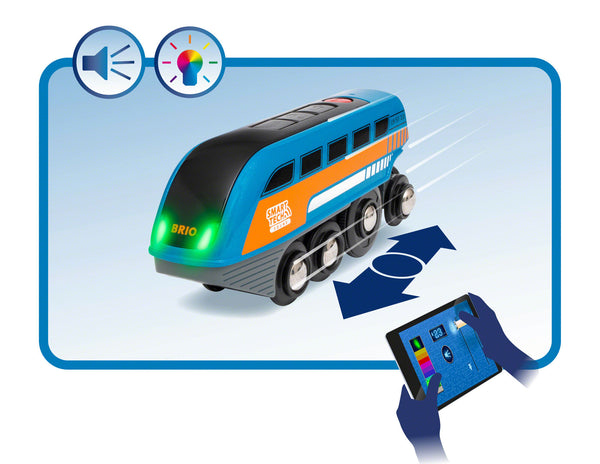 Lokomotive mit Smart Tech-Aufnahmegerät