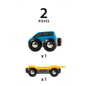 Autotransporter mit Auto