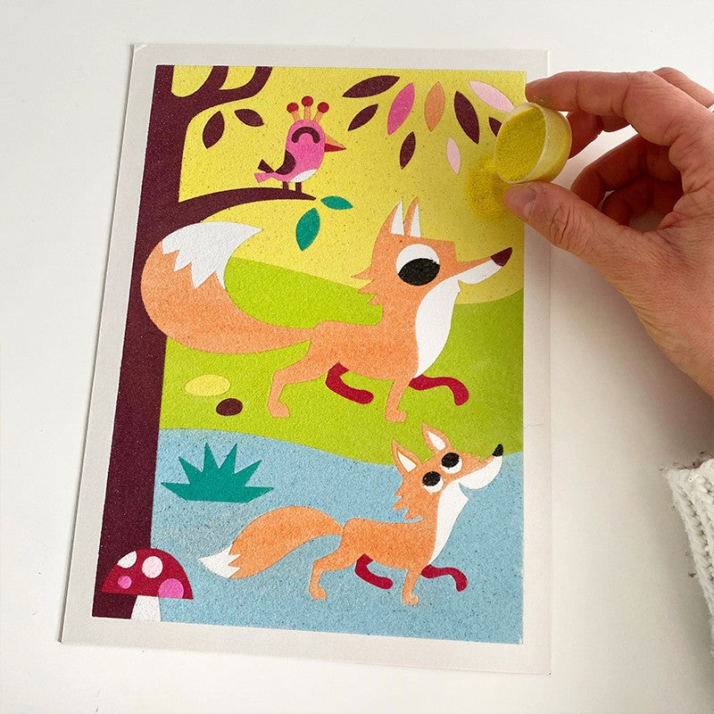 Sandmalerei-Set Sablimage Mini – Freunde